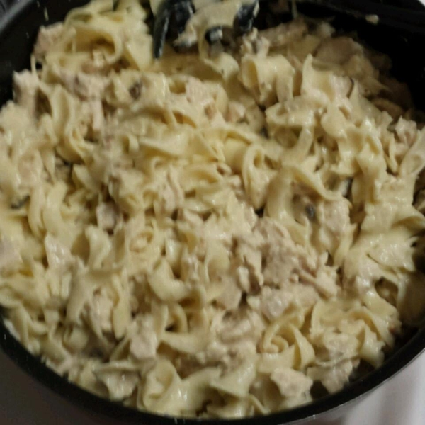 Simple Chicken Stroganoff