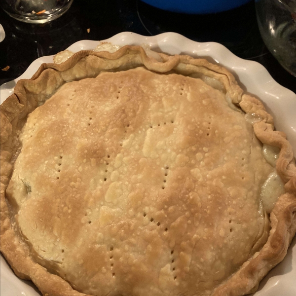 Dad's Leftover Turkey Pot Pie