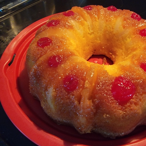 Pineapple Upside-Down Bundt Cake