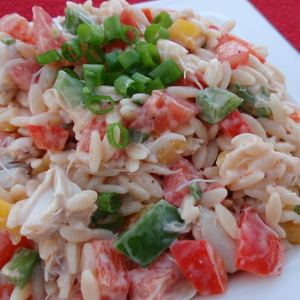 Crab and Orzo Salad