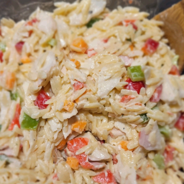 Crab and Orzo Salad