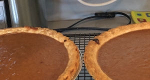 Old-Fashioned Cushaw Pie