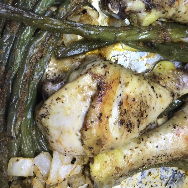 Garlic-Lime Roasted Chicken Drumsticks