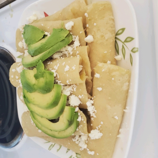 Authentic Enchiladas Verdes