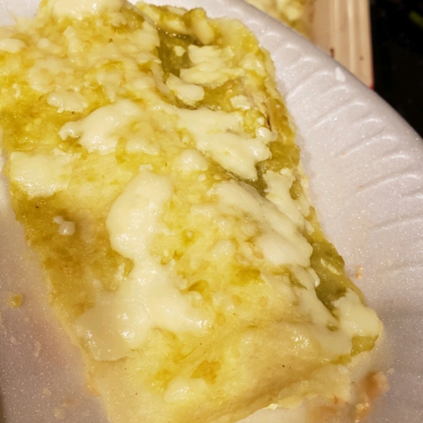 Authentic Enchiladas Verdes