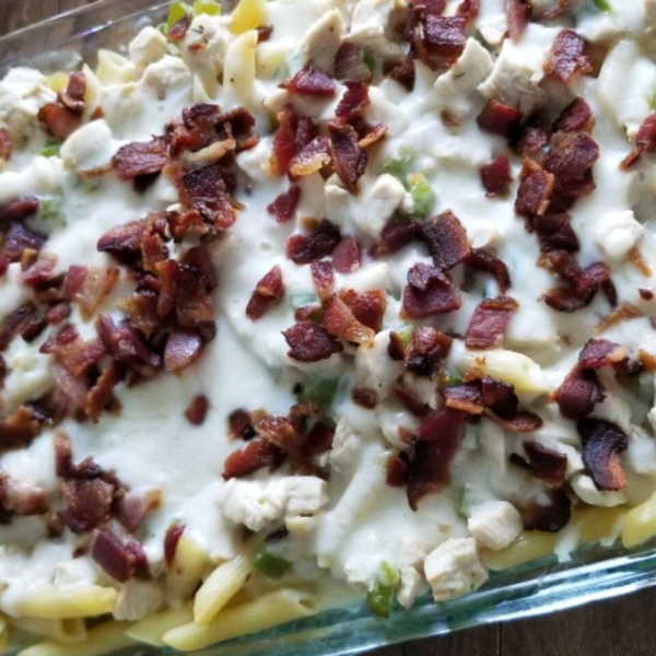 Chicken Bacon Ranch Casserole