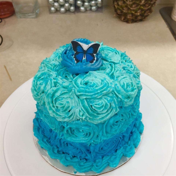 Blue Suede Cake