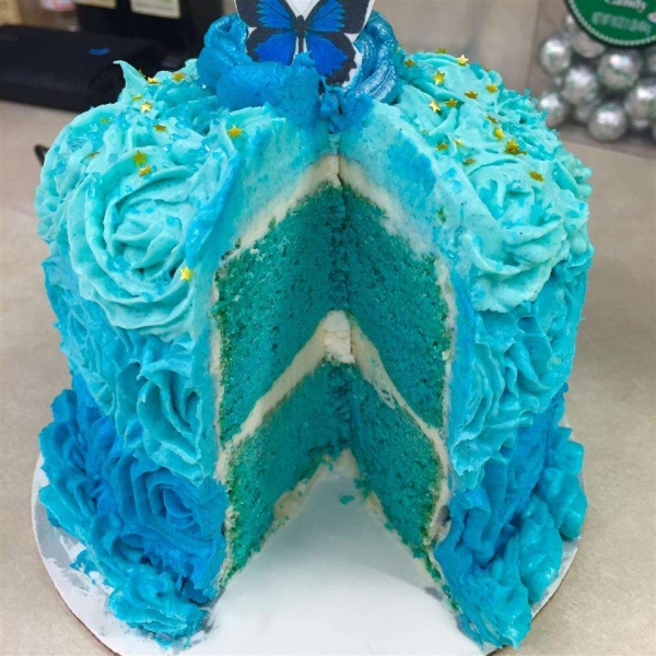 Blue Suede Cake