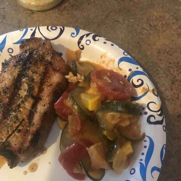 'Calabacitas Guisada' (Stewed Mexican Zucchini)