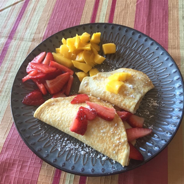 Paleo Coconut Crepes