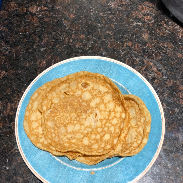Paleo Coconut Crepes