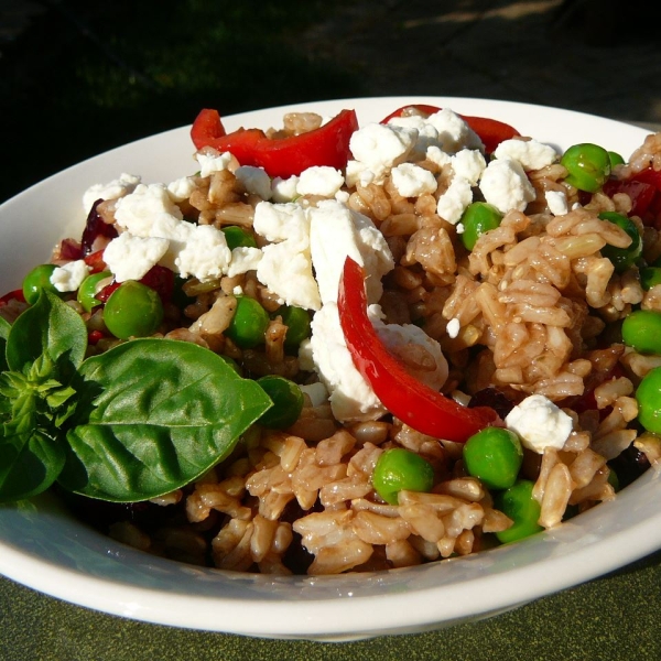 Mediterranean Brown Rice Salad