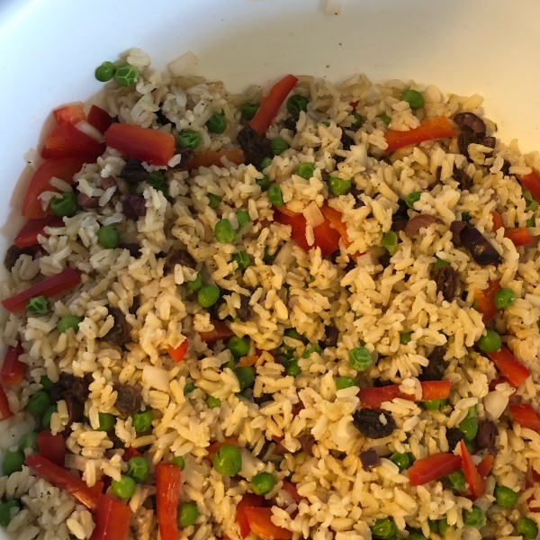 Mediterranean Brown Rice Salad