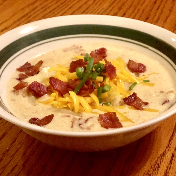 Fully-Loaded Baked Potato Soup