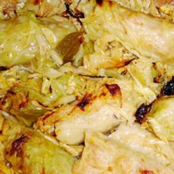 Sarmale (Stuffed Cabbage or Vine Leaves)