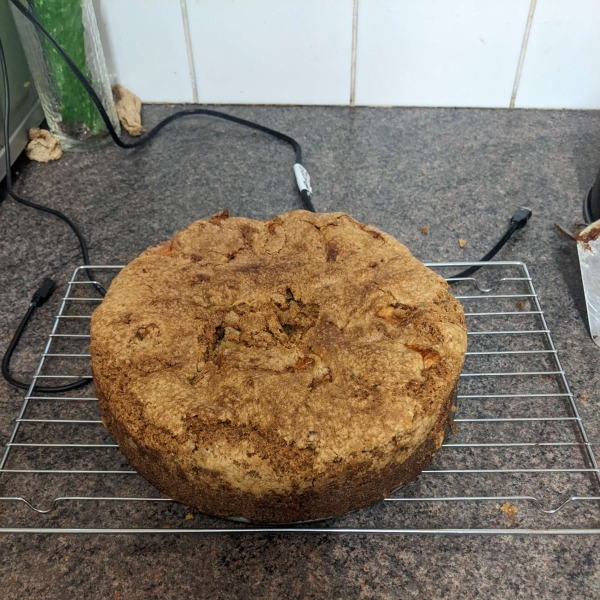 Fresh Apple Walnut Cake