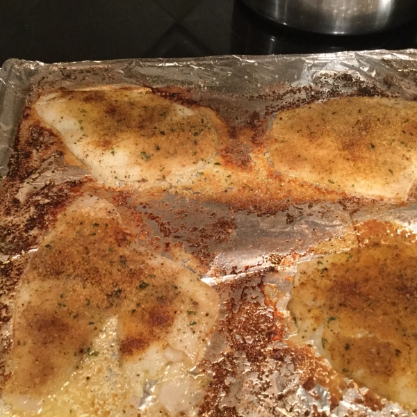 Easy, Excellent Baked Flounder