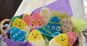 Heart Cookies Decorated with Royal Icing