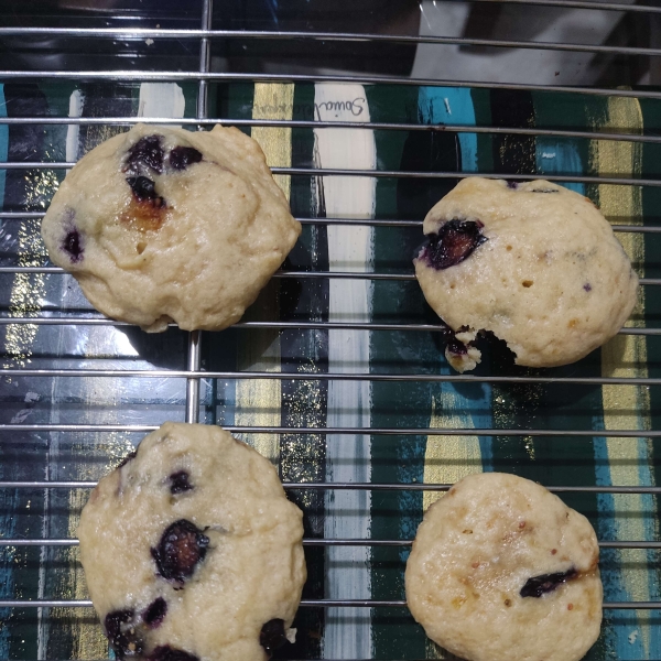 Blueberry Drop Cookies