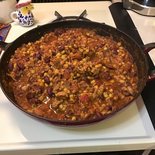 Smokin' Scovilles Turkey Chili