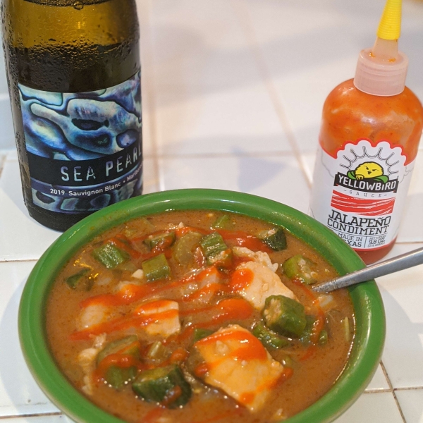 Roux-Based Authentic Seafood Gumbo with Okra