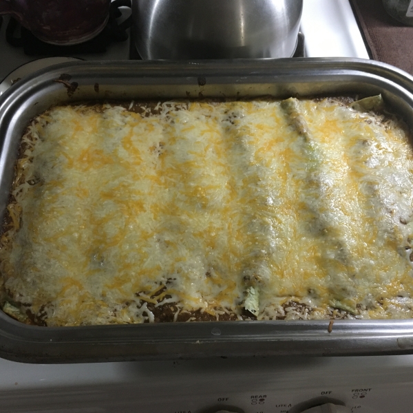 Vegetarian Black Bean Enchiladas