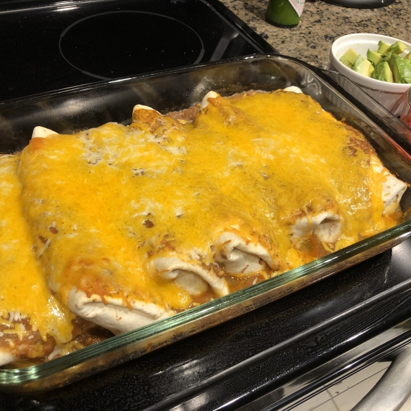 Vegetarian Black Bean Enchiladas
