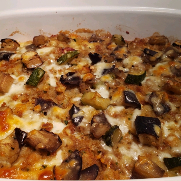 Eggplant and Zucchini Casserole