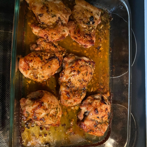 Easy Garlic Broiled Chicken