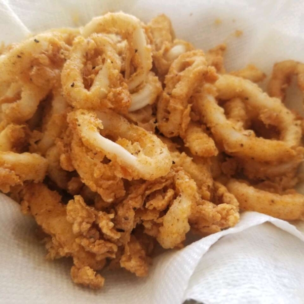 Deep-Fried Calamari Rings