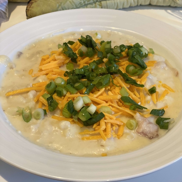 Instant Pot Loaded Baked Potato Soup