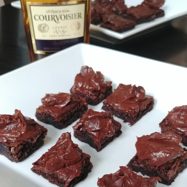 Cognac Brownie Bites