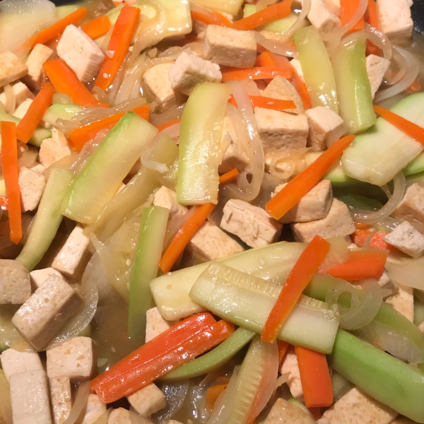 Tofu Vegetable Stir Fry