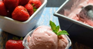 Strawberry-Mascarpone Gelato