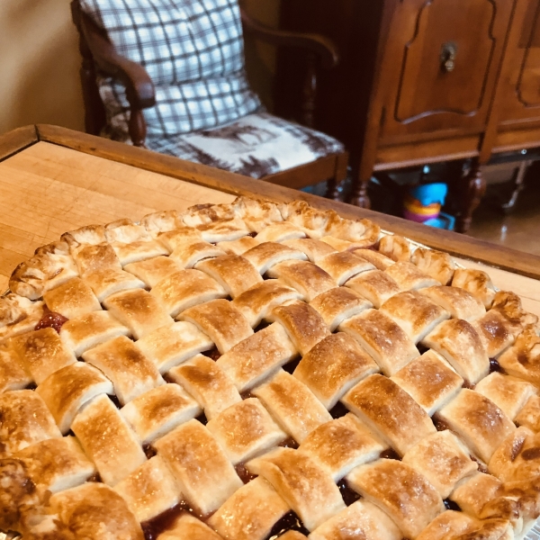 Blueberry Raspberry Pie