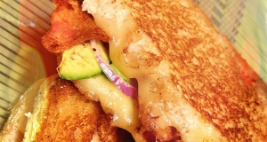 Bacon, Avocado, and Pepperjack Grilled Cheese Sandwich