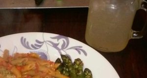 Broiled Asparagus with Lemon Tarragon Dressing