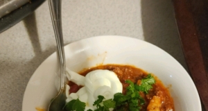 Firehouse Chili and Cornbread Casserole