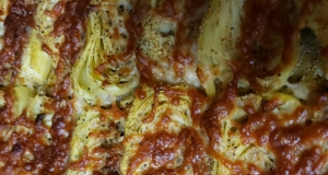 Artichoke Hearts Gratin