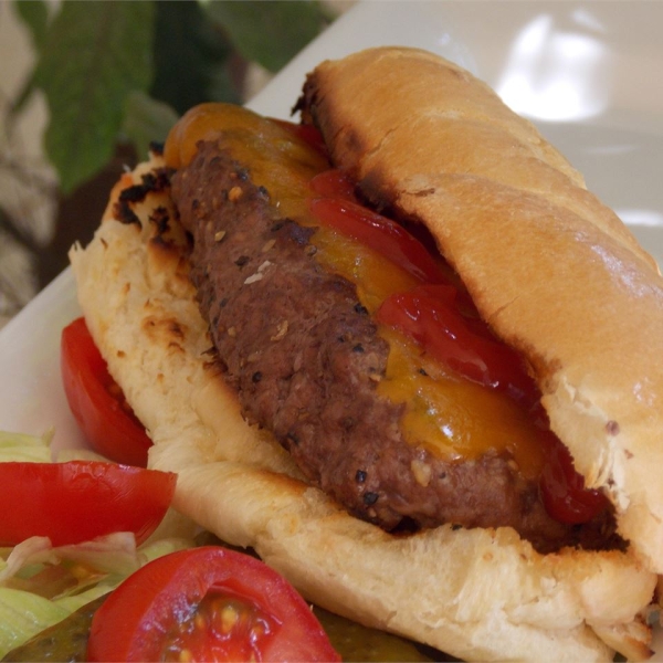 All-American Burger Dog