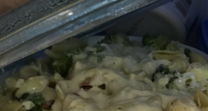 Pepperoni Caesar Pasta Salad