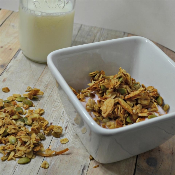 Honey-Almond Seeded Granola