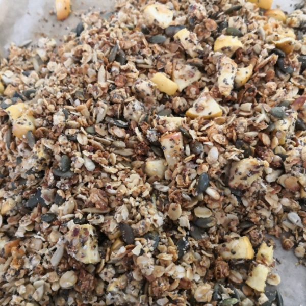 Honey-Almond Seeded Granola