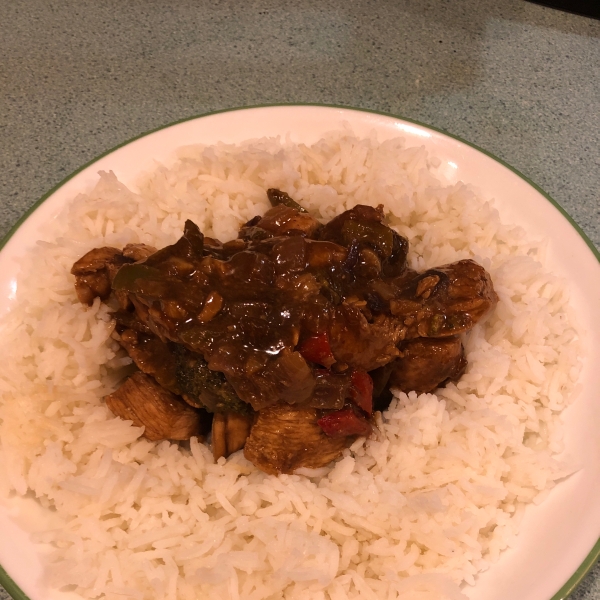 Chicken in Garlic and Black Bean Sauce