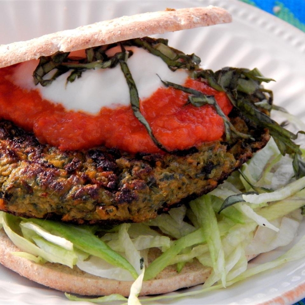 Vegetable and Tofu Burger