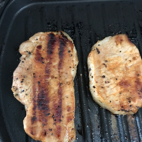 Summer Grilled Pork Chops