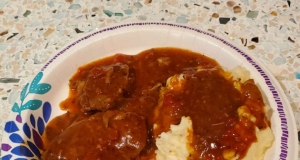 Slow Cooker Swiss Steak and Onion