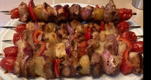 Fiery Pork Skewers