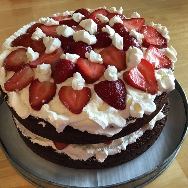 Big D's Chocolate Strawberry Shortcake