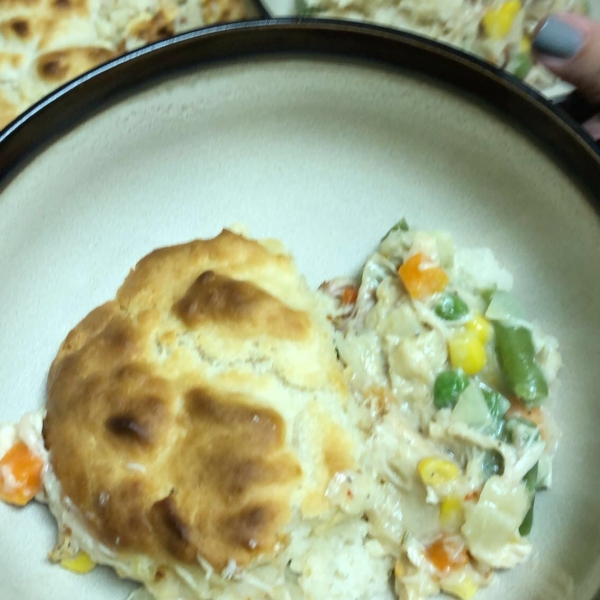 Chicken Biscuit Pie